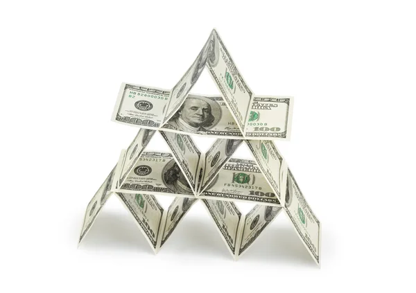 stock image Money pyramid
