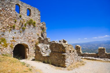 fort mystras, Yunanistan'ın eski harabeler