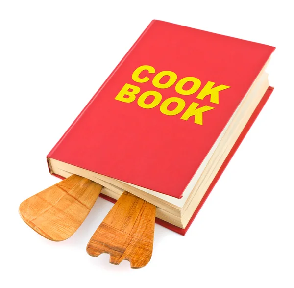 stock image Cookbook and kitchenware