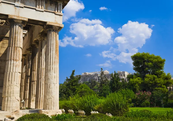 Starożytna agora w Ateny, Grecja — Zdjęcie stockowe