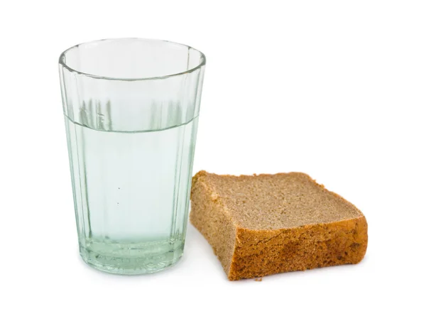 Vatten och bröd — Stockfoto