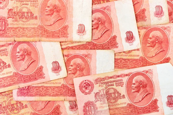Antiguo dinero ruso soviético —  Fotos de Stock