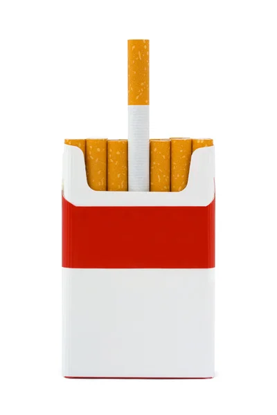 Balení cigaret — Stock fotografie
