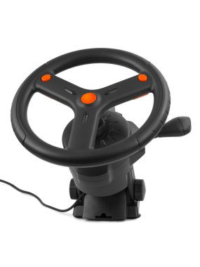 Computer steering wheel clipart