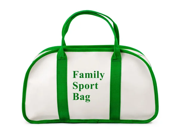 家族のスポーツ バッグ — ストック写真