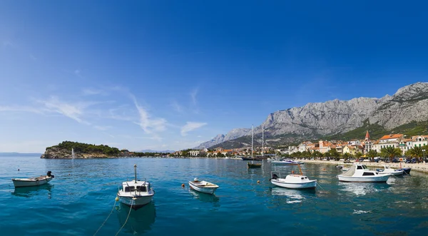 Panorama de Makarska en Croacia —  Fotos de Stock