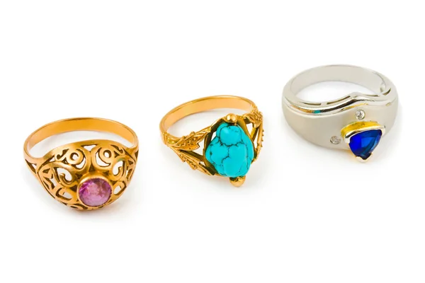 Rings and jewelry — Stock Photo, Image