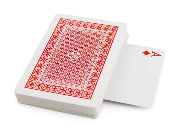 Dek van speelkaarten — Stockfoto