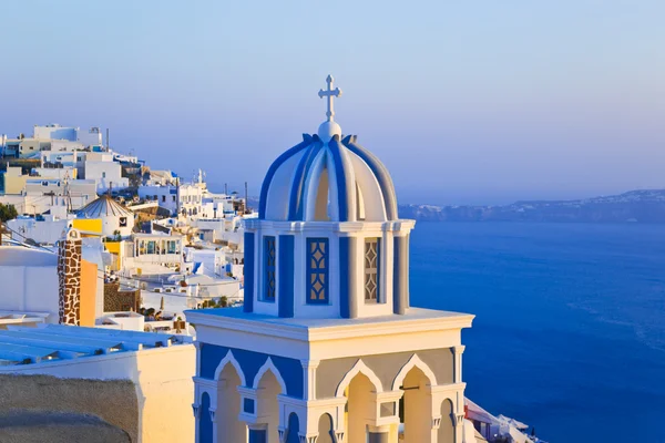 Santorini naplementére - Görögország — Stock Fotó