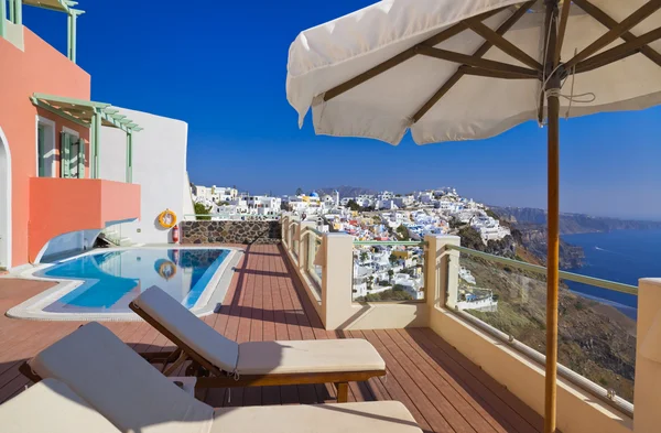 Santorini view - Greece — Stock Photo, Image