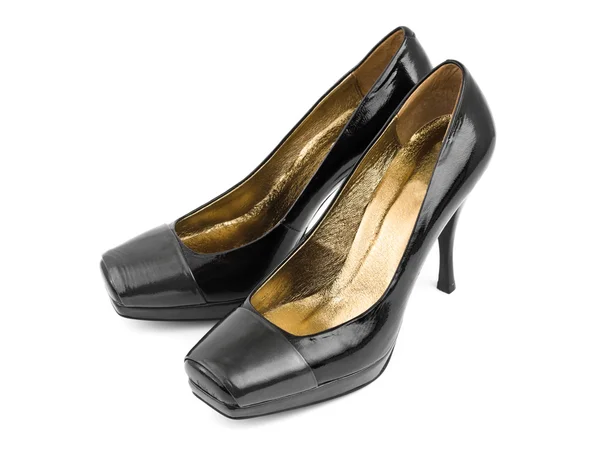 Musta nainen kengät — kuvapankkivalokuva