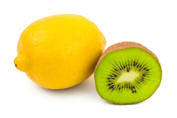 Kiwi en citroen vruchten — Stockfoto