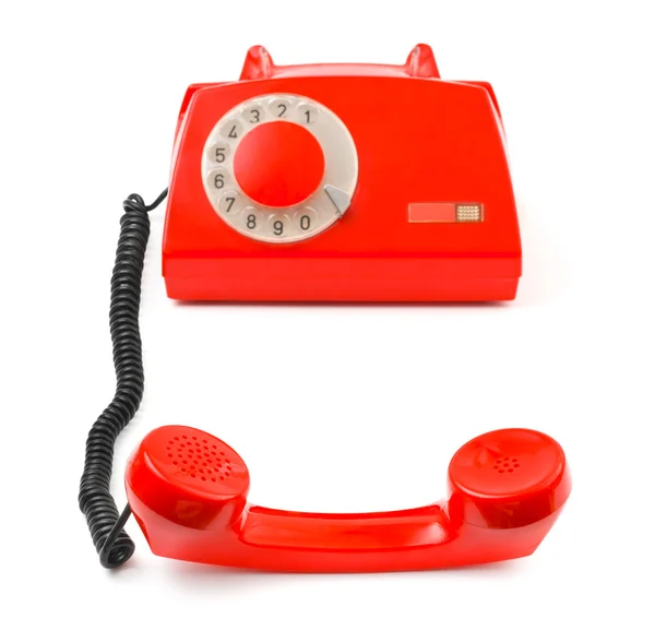 Telefon und Hörer — Stockfoto