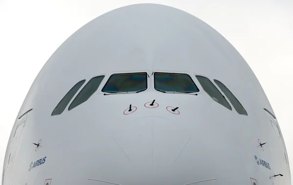 The nose of a plane — Stock Photo, Image