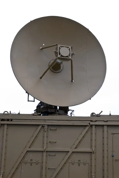 Anteny radaru wojskowego — Zdjęcie stockowe