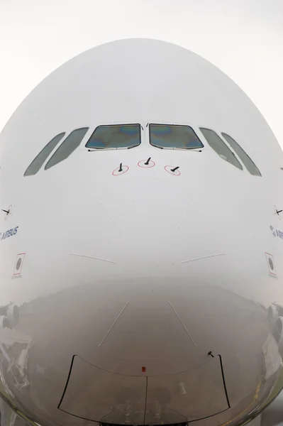 Nesen på et fly – stockfoto