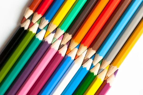 색연필의 수 — 스톡 사진
