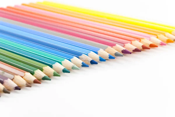 색연필의 수 — 스톡 사진