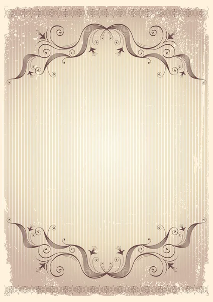 Vintage background with vignettes.Abstract paper for text — Stock Vector