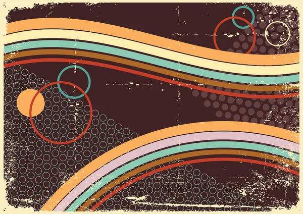 Retro abstract.vintage vector achtergrond — Stockvector