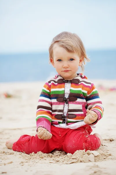 stock image Child at the beach