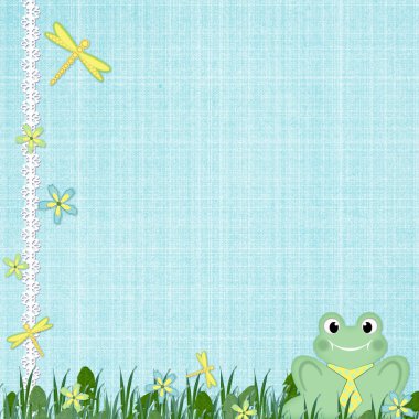 Background for children card clipart