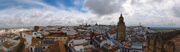 stock image Panorama of Carmona town in Spain