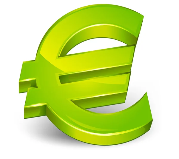 Symbol euro — Wektor stockowy