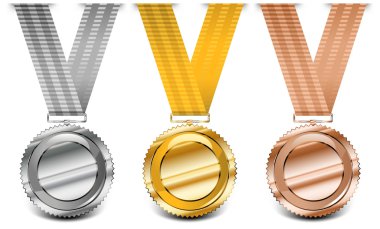 Medal collection clipart