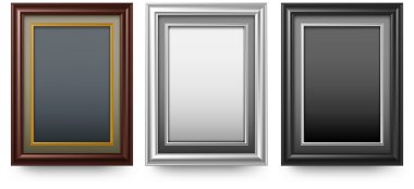 Three frames clipart