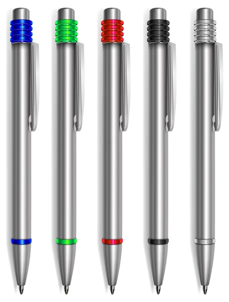 Couleur des stylos — Image vectorielle