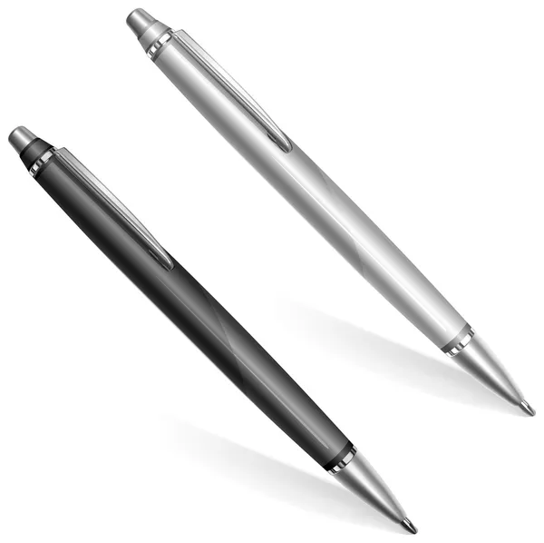 Twee pennen — Stockvector