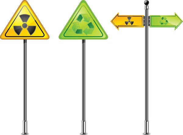 Nuclear sign — Stok Vektör