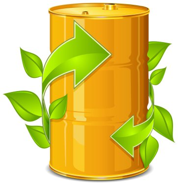 Barrel with arrow clipart