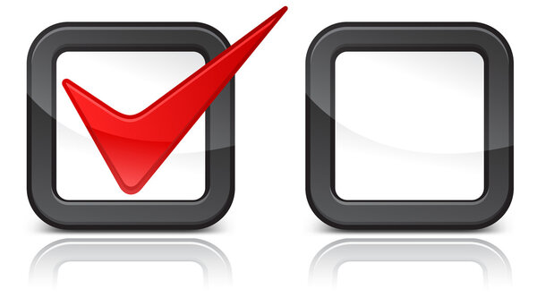 Красная галочка
