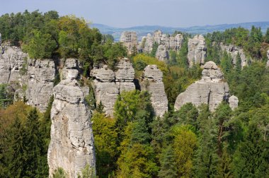 Bohemian Paradise. (Cesky raj near the Turnov) clipart