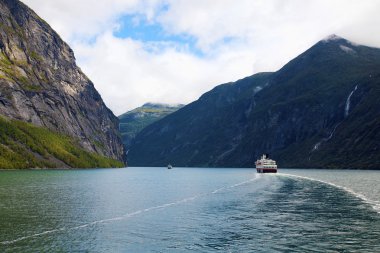 View of Geiranger clipart