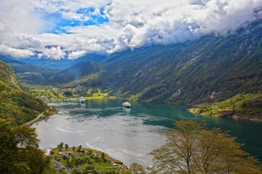 geiranger görünümünü