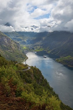 geiranger görünümünü