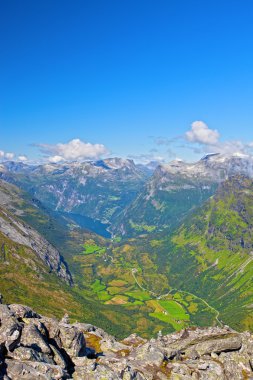 View of Geiranger clipart