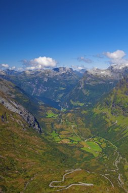 geiranger görünümünü