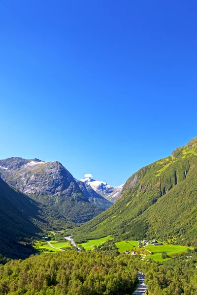 Stryn em Noruega — Fotografia de Stock
