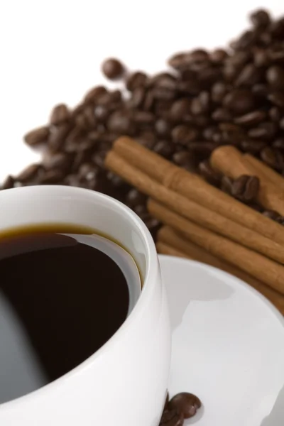 Šálek horké kávy — Stock fotografie