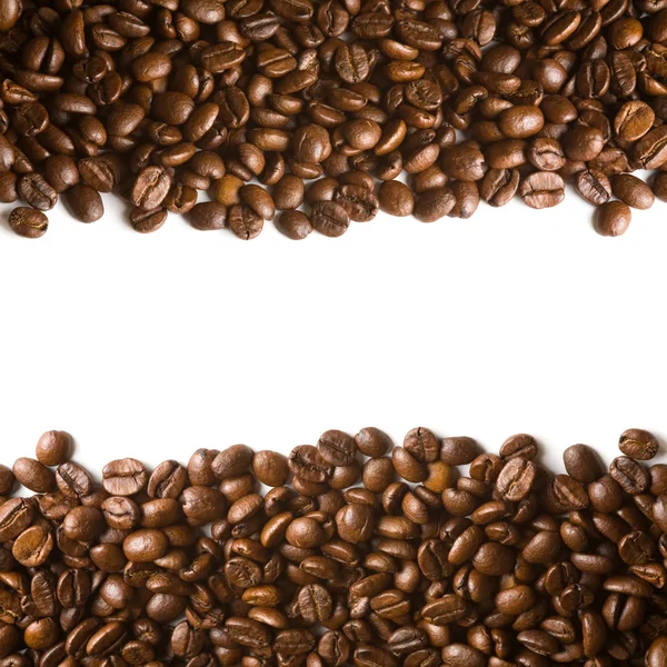 Coffee beans stripes — Stock Photo, Image