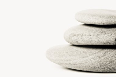 Stacked of zen stones clipart