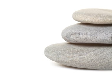 Stacked of zen stones clipart