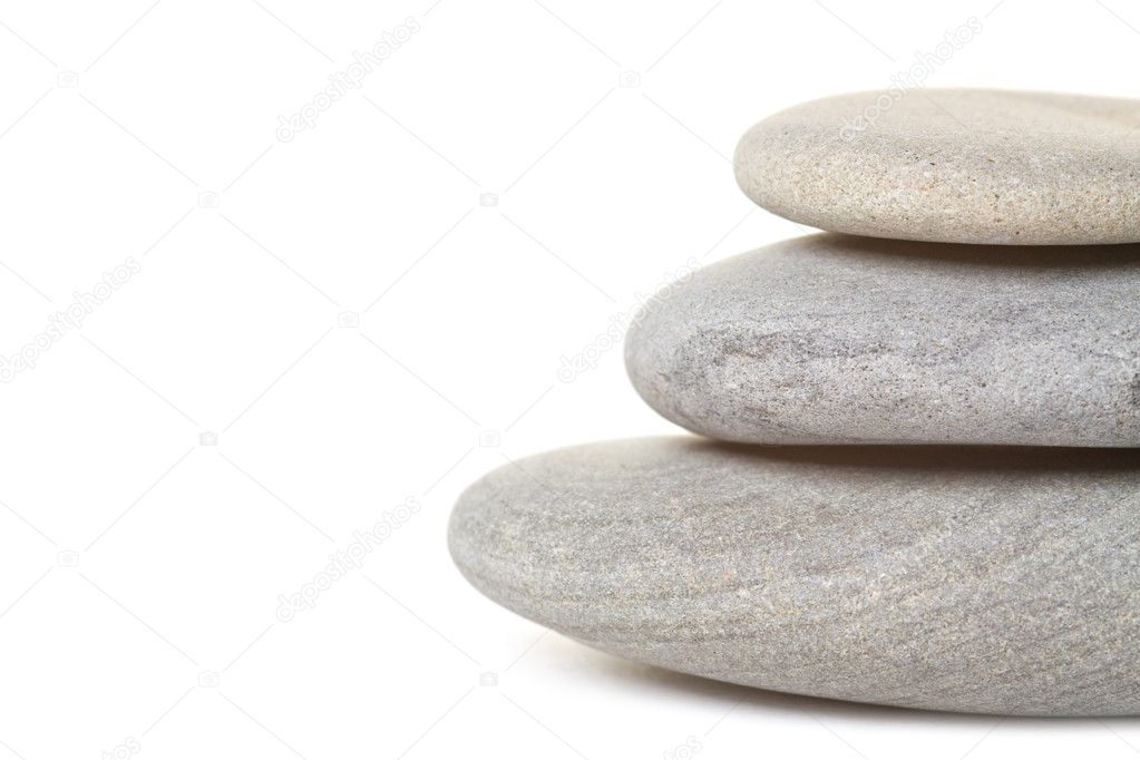 Stacked of zen stones