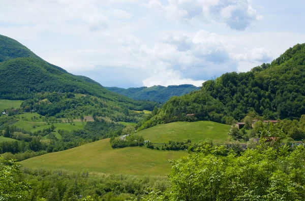 Rurale landschap in Italië Stockfoto