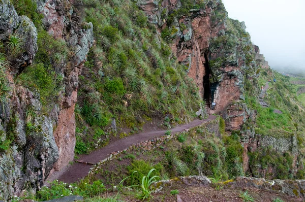 Challenge in Incas Trail, Peru — Stockfoto