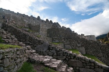 Machu Picchu a place to visit clipart